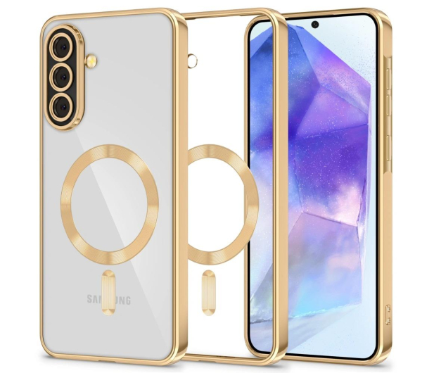 TECH-PROTECT Magflex Magsafe do Samsung Galaxy A56 Shiny Gold - 1325546 - zdjęcie